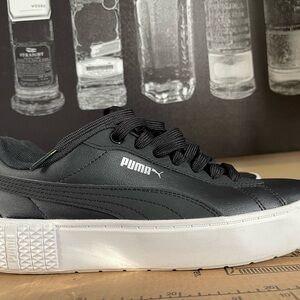 Puma Black Platform Sneakers